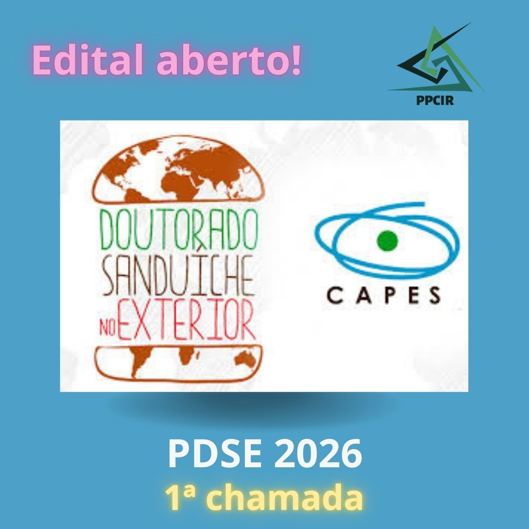 Programa Institucional de Doutorado Sanduíche no Exterior (PDSE) – EDITAL CAPES No 17/2025