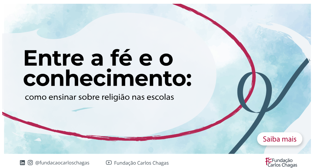 Divulgação de publicação: ‘Entre a fé e o conhecimento: como ensinar sobre religião nas escolas” – Profª Elisa Rodrigues
