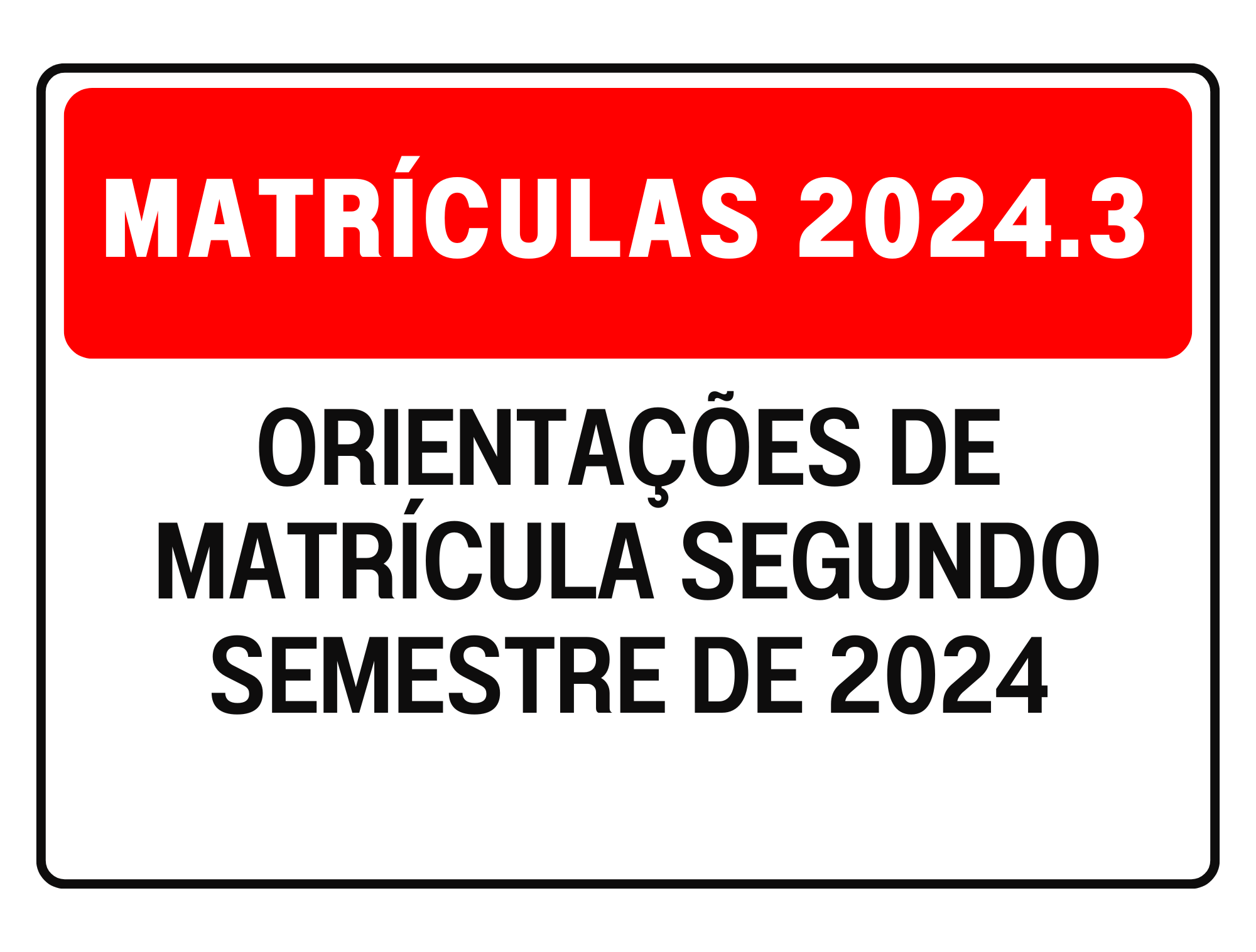 Matrículas 2024.3