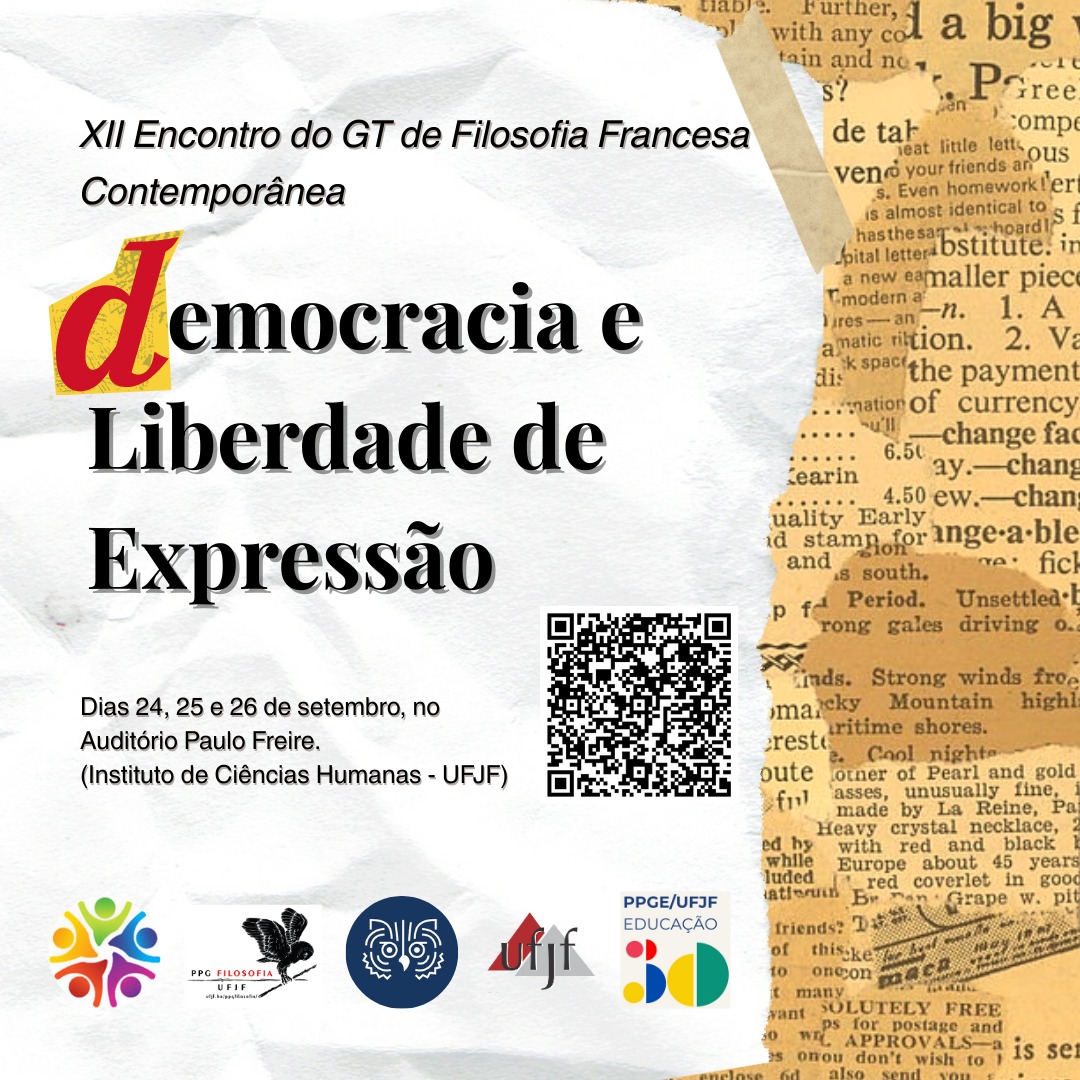 XII Encontro do GT de Filosofia Francesa Contemporânea da ANPOF