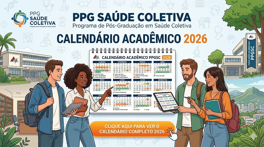 Calendário Acadêmico PPGSC 2026 – Atualizado