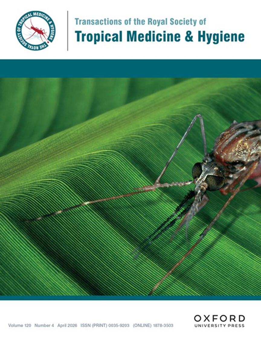 Professor do Programa é selecionado como Editor Associado da Transactions of the Royal Society of Tropical Medicine and Hygiene