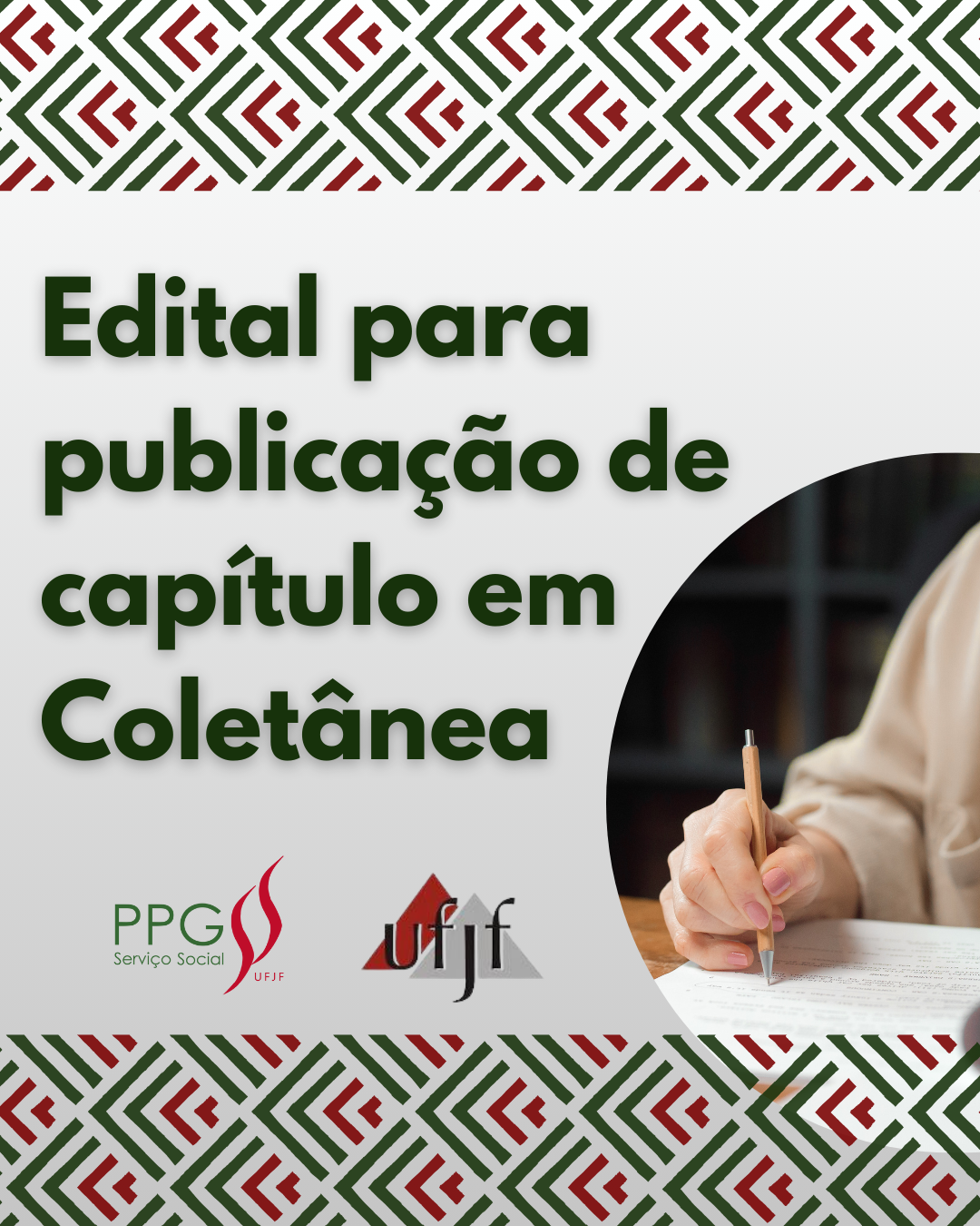 Edital para publicação de capítulo em Coletânea