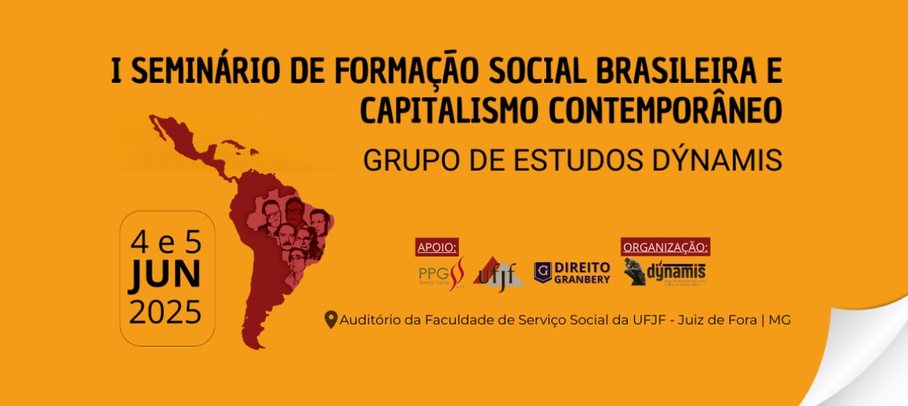 I SEMINÁRIO DE FORMAÇÃO SOCIAL BRASILEIRA E CAPITALISMO CONTEMPORÂNEO