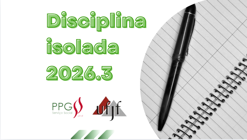 Disciplina Isolada 2º Semestre 2026