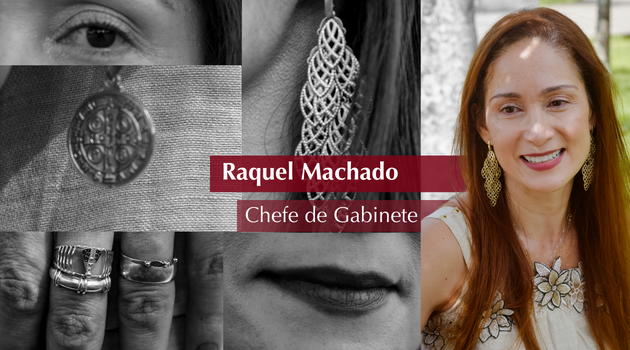 Nova gestão: Raquel Machado, chefe de gabinete