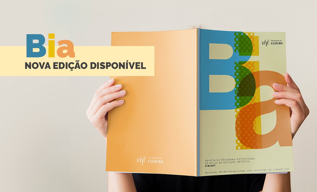 Capa da revista Bia - divulgação da segunda edição. 