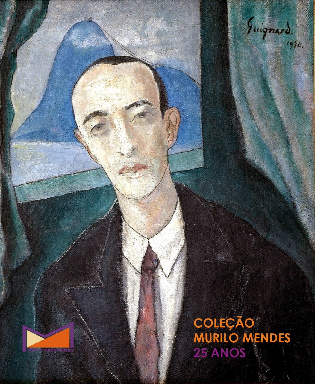 Capa do catálogo "Coleção Murilo Mendes: 25 anos"