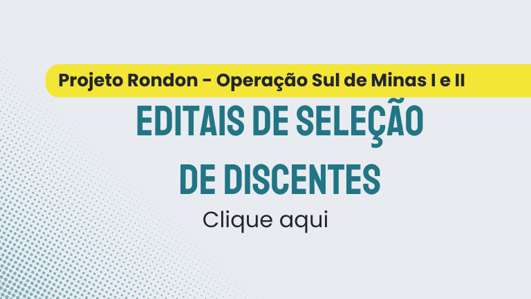 Projeto Rondon: seleção de alunos