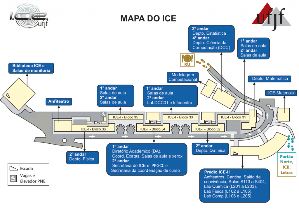 Divulgadas as salas de aula para 2026-1
