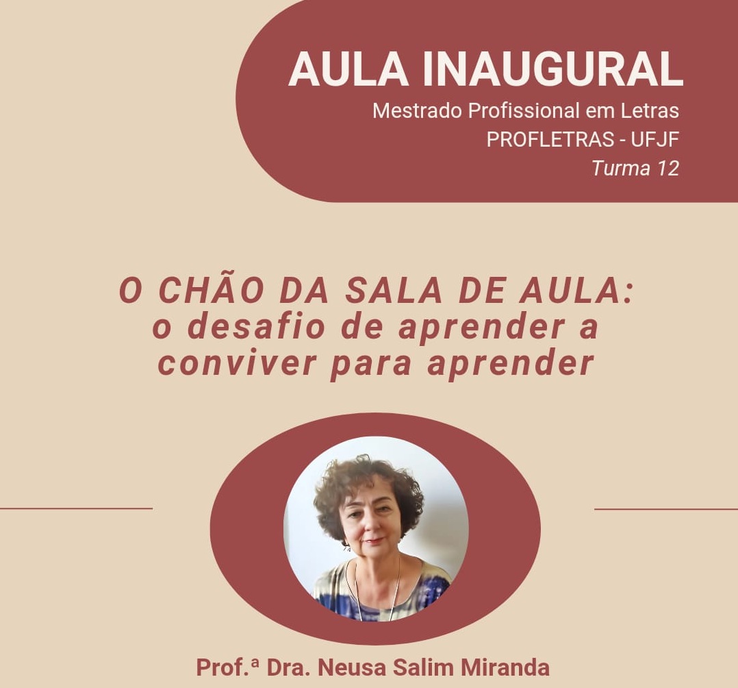 PROFLETRAS/UFJF promove aula inaugural da Turma 12