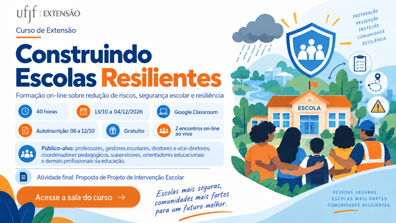 Curso Construindo Escolas Resilientes