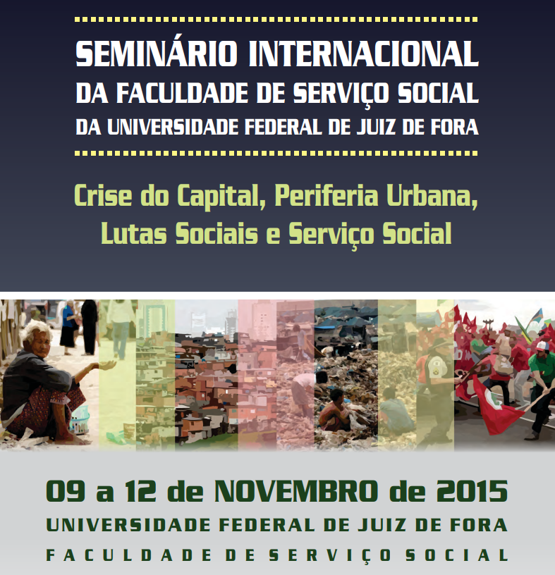 Iv Seminário Internacional Crise Do Capital Periferia Urbana Lutas Sociais E Serviço Social 1621