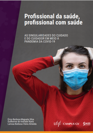 Capa do e-book Profissional da saúde, profissional com saúde.