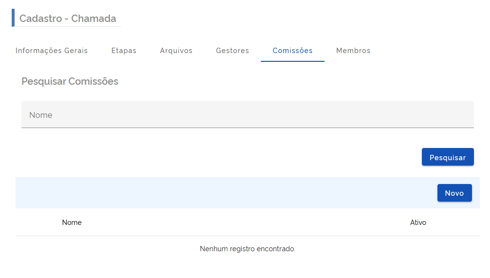 Comissão avaliadora